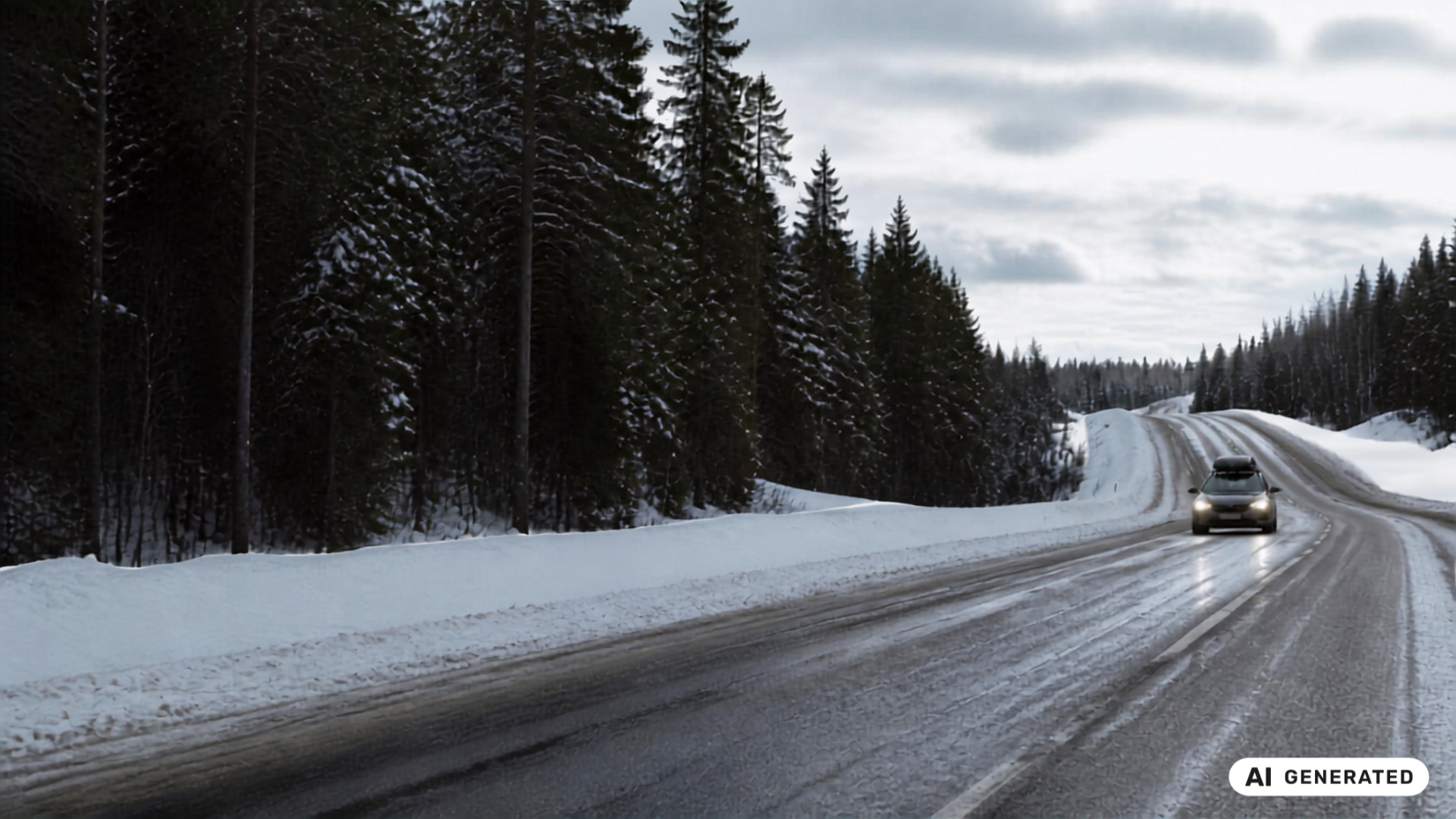 Talviautoilu Turvallinen Liikkuminen Lumitilanne